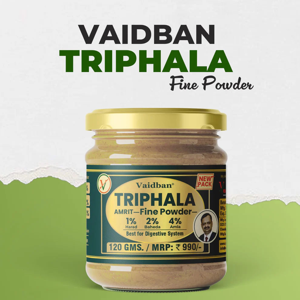 Triphala Amrit Fine Powder/ Churna - Best For Digestion